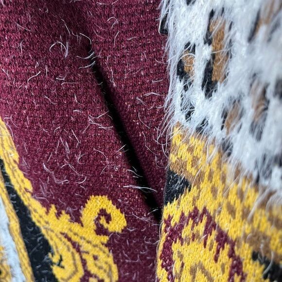 New MAXSPORT Multi-Color Open Cardigan Sweater Duster, Size Small - Picture 9 of 11